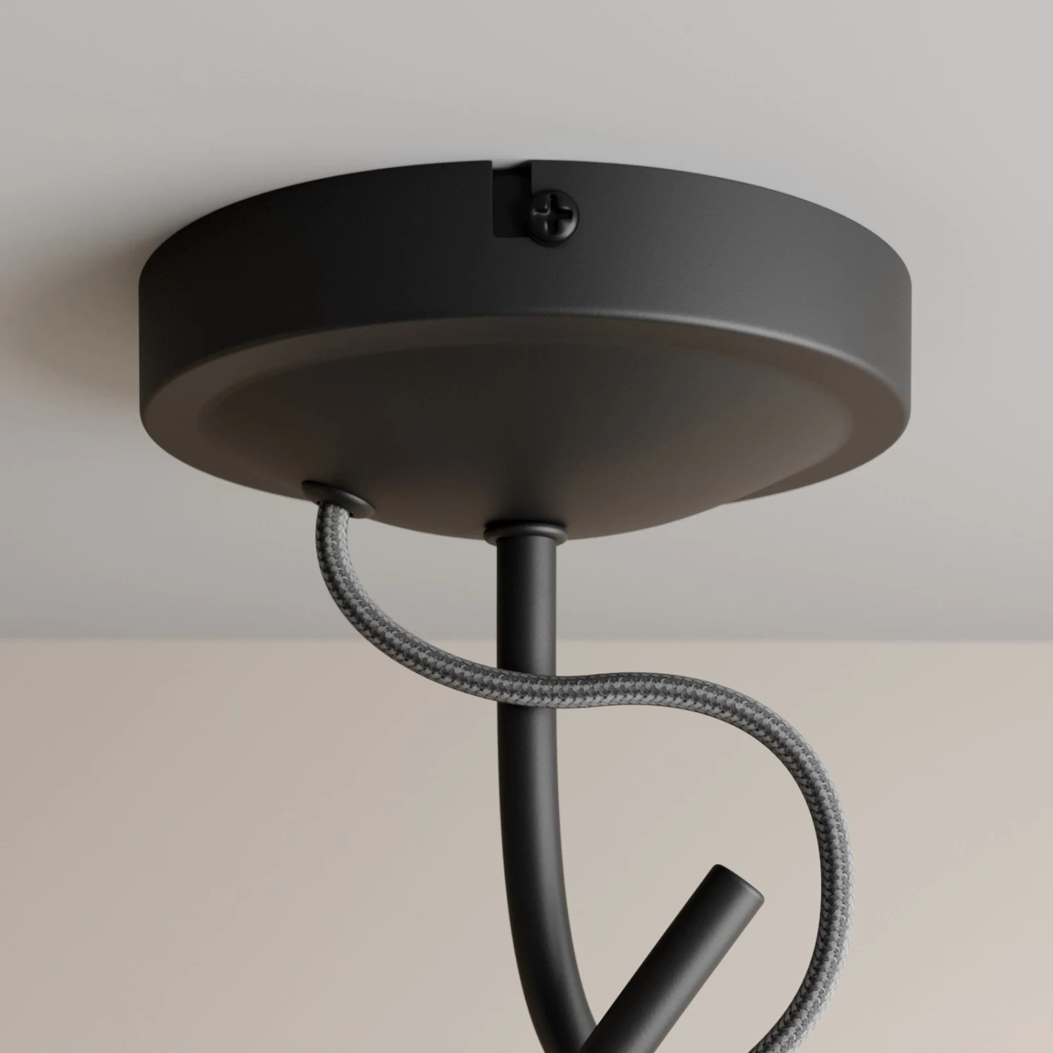 Lucande Jorna HĂ€ngeleuchte, Einflammig, Kabel Grau â Bild 4