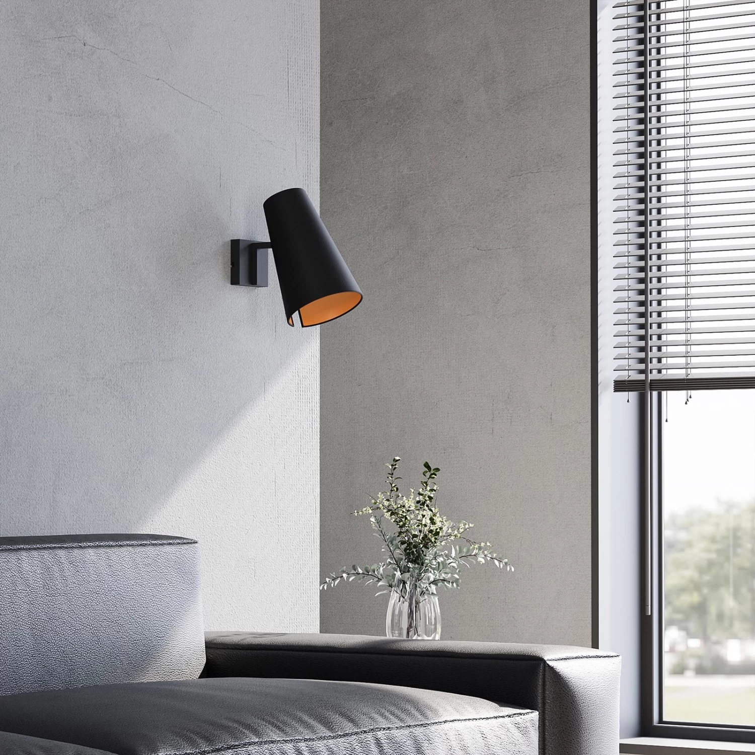 Lucande Kemoni Wandleuchte, Einflammig – Bild 3