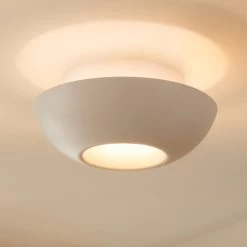 Lucande Kellina Deckenleuchte In Weiß