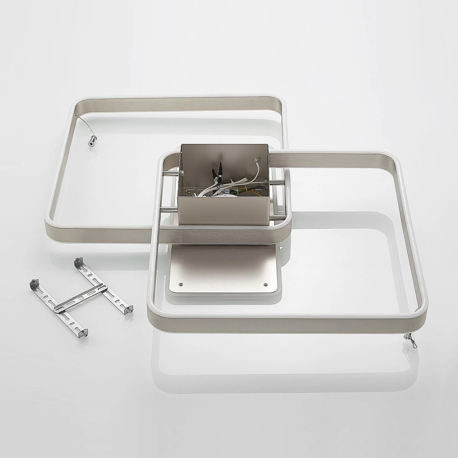 Lucande Kadira LED-Deckenlampe, 70 Cm, Nickel â Bild 9