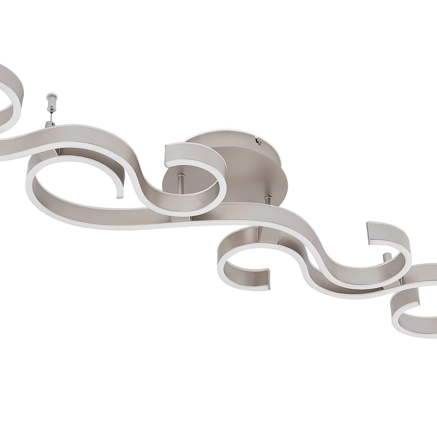 Lucande Admira LED-Deckenlampe, 101 Cm Nickel â Bild 7