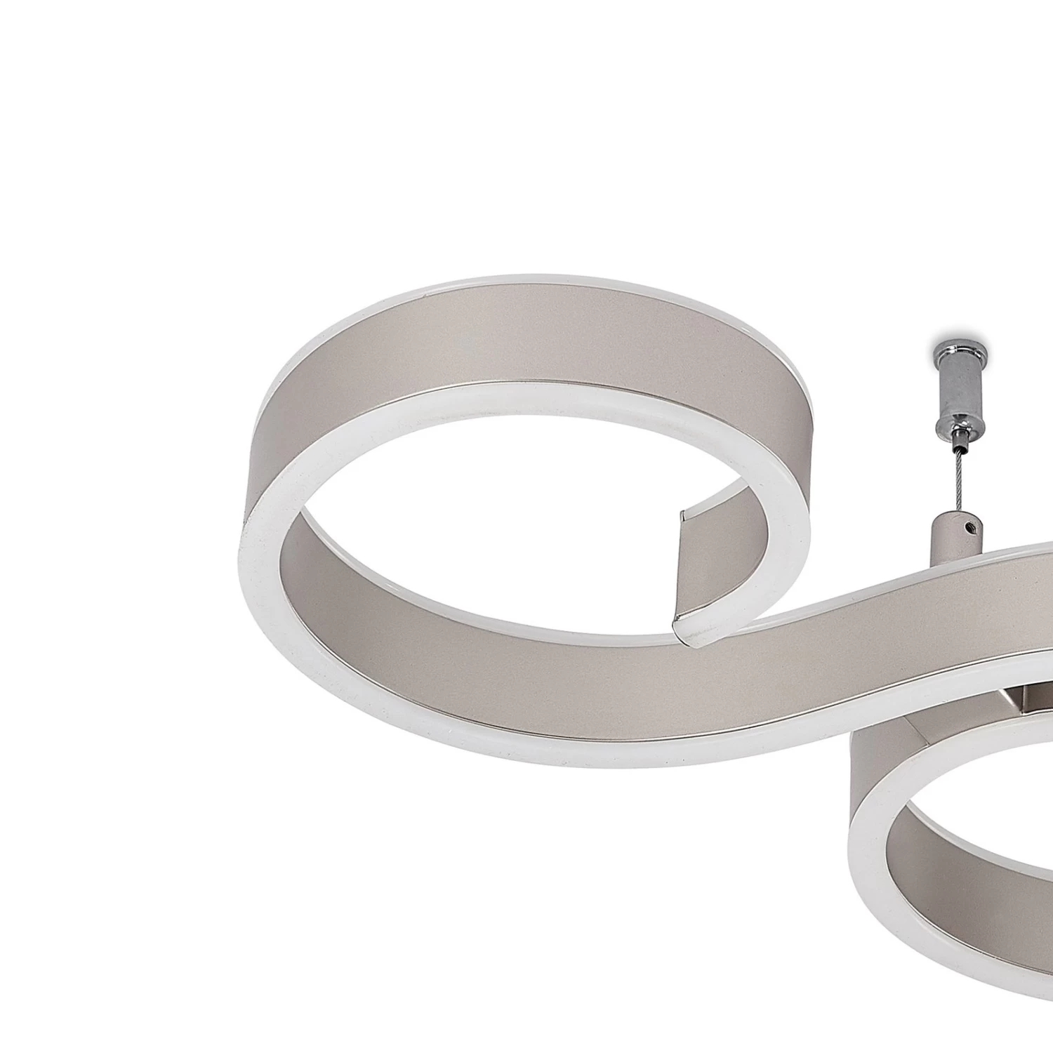 Lucande Admira LED-Deckenlampe, 101 Cm Nickel â Bild 8