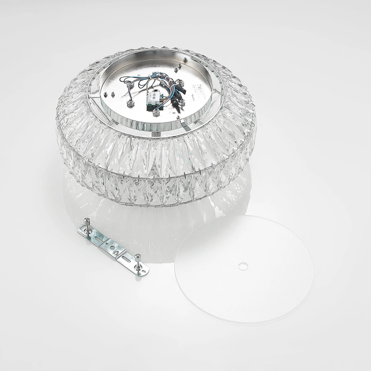Lucande Onivira Kristall-Deckenleuchte, Rund â Bild 9