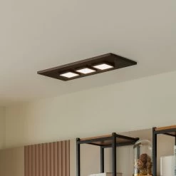 Lucande Esteria Deckenleuchte, Dreiflammig