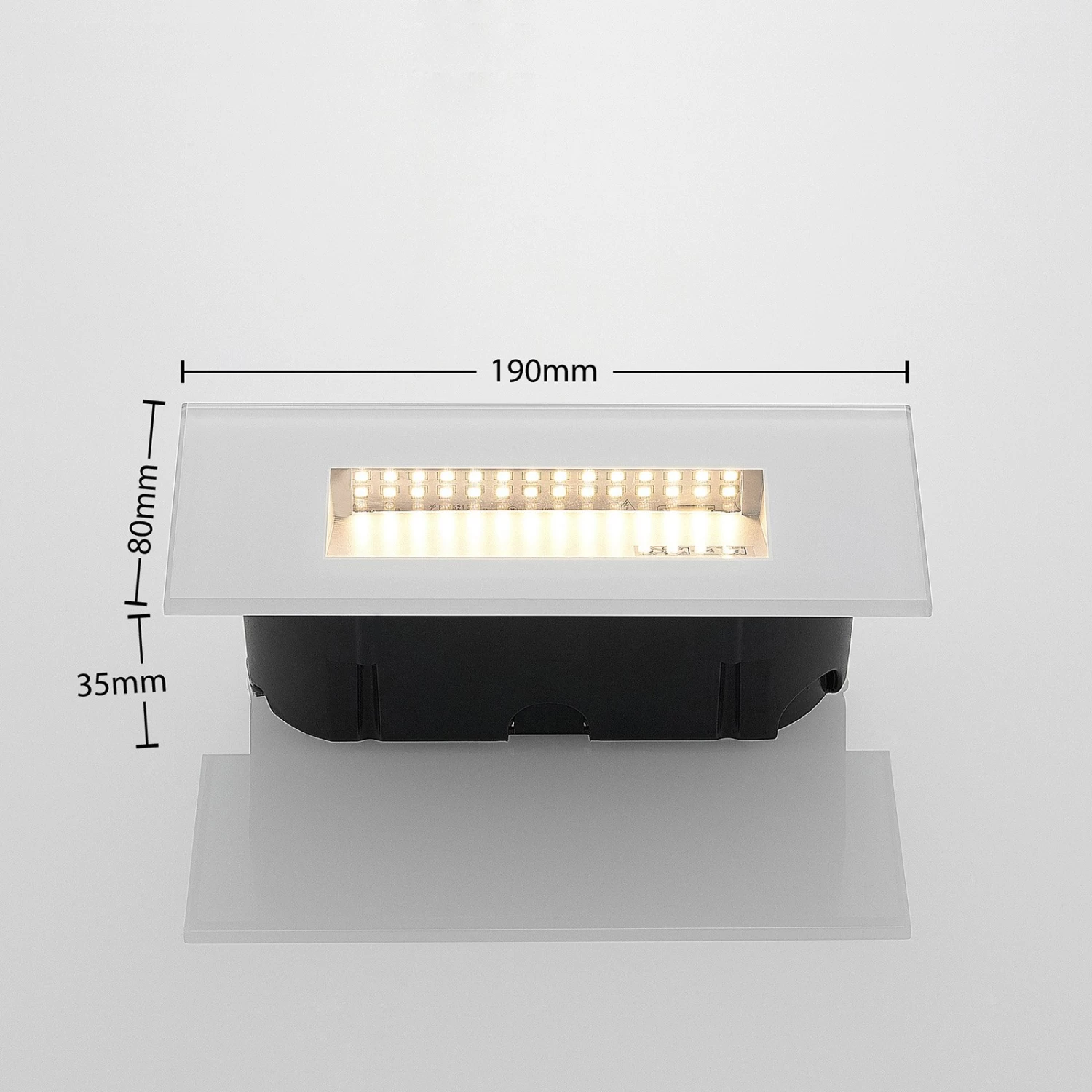 Lucande LED-Wandeinbauleuchte Jody, 19 Cm â Bild 4