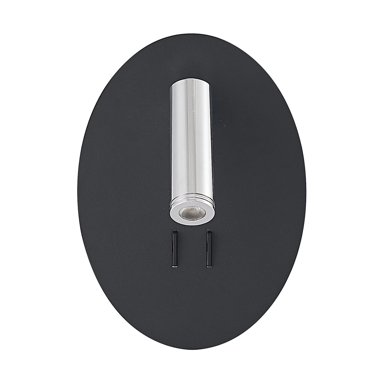 Lucande Kimo LED-Wandleuchte Oval Schwarz â Bild 5