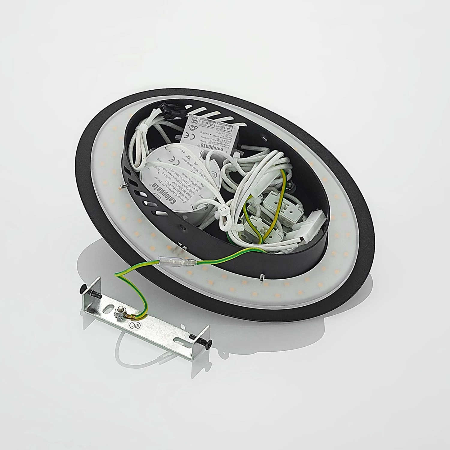 Lucande Kimo LED-Wandleuchte Oval Schwarz â Bild 9